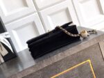 Chanel velvet Wallet On Chain AP1450 black - Image 4