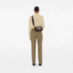 Top Handle Note Bag Brown - Image 4