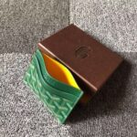 Goyard Card case G9988 Green - Image 4