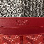 Goyard Card case G9988 Wine - Image 3