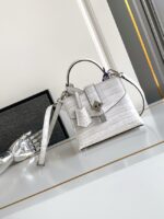 Louis Vuitton Calfskin M84713 light gray