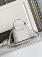 Louis Vuitton Capucines BB M88299 light gray - Image 5