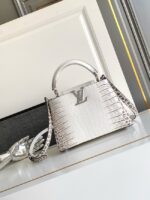 Louis Vuitton Capucines BB M88299 light gray