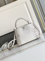 Louis Vuitton Capucines BB M98177 light gray