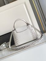 Louis Vuitton Capucines BB M98177 light gray - Image 6