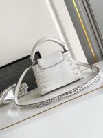 Louis Vuitton Capucines MINI M98156 light gray - Image 2
