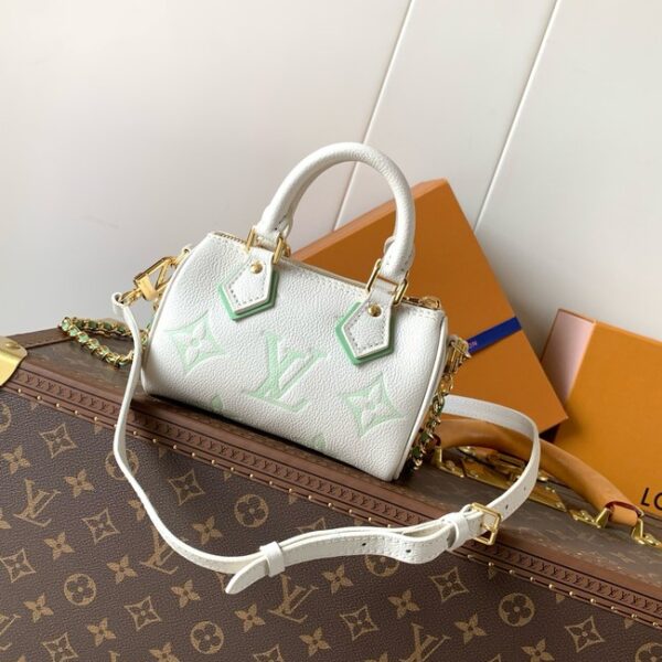 Louis Vuitton Nano Speedy M82450 Green
