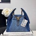 Chanel 25 Jeans Blue Bag 5533