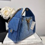 Chanel 25 Jeans Blue Bag 5533 - Image 2