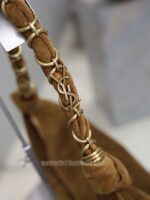 YSL Amalia Hobo Le Cassander 862210 Brown - Image 3