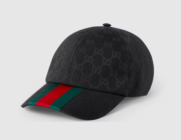 GG ripstop baseball hat Black