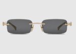 Gucci Rectangular frame sunglasses
