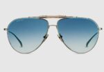 Gucci Pilot sunglasses Style ‎859554 I3330 8023 - Image 2