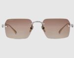 Gucci Frameless rectangular sunglasses Style ‎859556 I3331 8123