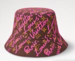 M5411M LV Script Bucket Hat