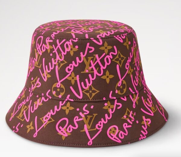 M5411M LV Script Bucket Hat