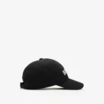 Check Cursive Logo Gabardine Baseball Cap