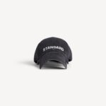Balenciaga Men's Standard Cap in Faded Black - Image 2