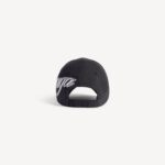 Burberry Men's Cursive Cap in Washed Black - Image 2