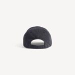 Balenciaga Men's Masking Tape Cap in Faded Black - Image 2