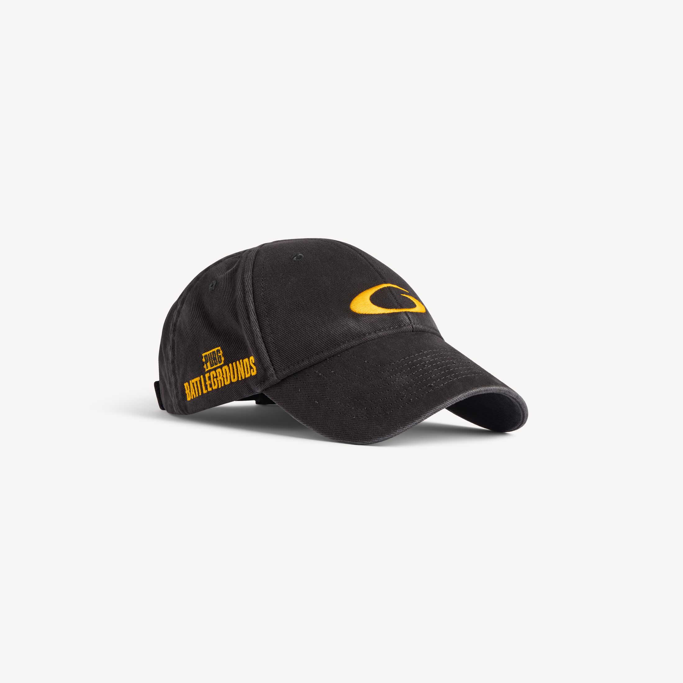 862688410B21000_J Balenciaga Men's Balenciaga I Pubg I Pubgm Cap in Black - Image 1