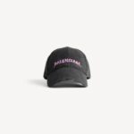 Balenciaga Men's Diy Balenciaga Back Cap in Black - Image 3