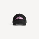 Balenciaga Women's Wet Brush Cap in Black - Image 3