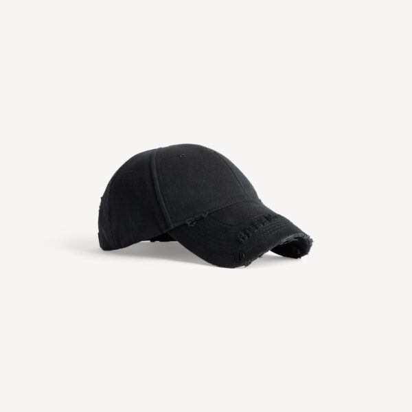 Balenciaga Women's Studded Cap in Black