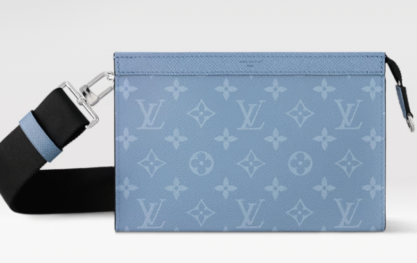 M14114 Louis Vuitton Gaston Wearable Wallet Sky Blue