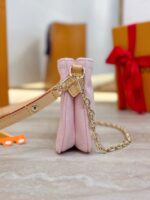 M14159 Louis Vuitton Liv Pochette Washed Pink - Image 2