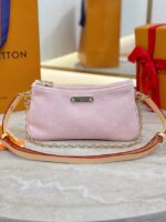 M14159 Louis Vuitton Liv Pochette Washed Pink - Image 4