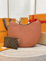 M14642 Louis Vuitton Low Key Cookie MM Brown