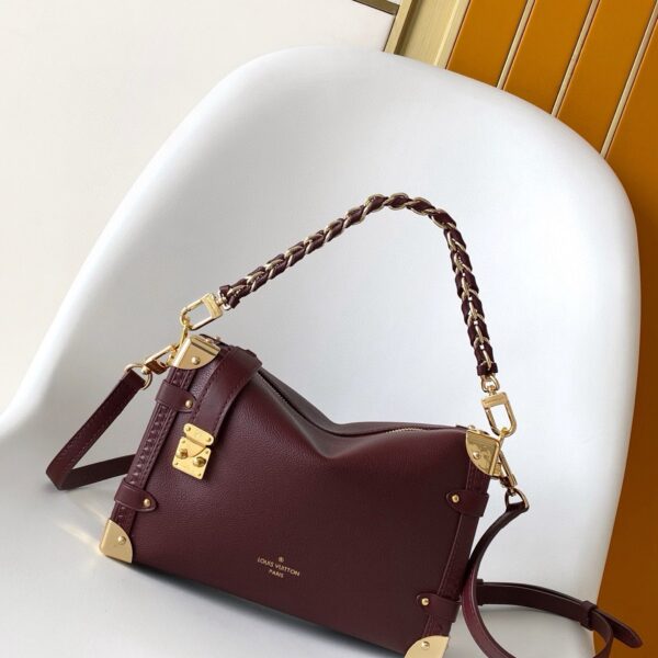 M25669 Louis Vuitton Monogram Original Leather Bag Wine