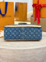 M13319 Louis Vuitton NEW Dauphine Soft GM Denim Blue - Image 4
