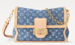 M13319 Louis Vuitton NEW Dauphine Soft GM Denim Blue