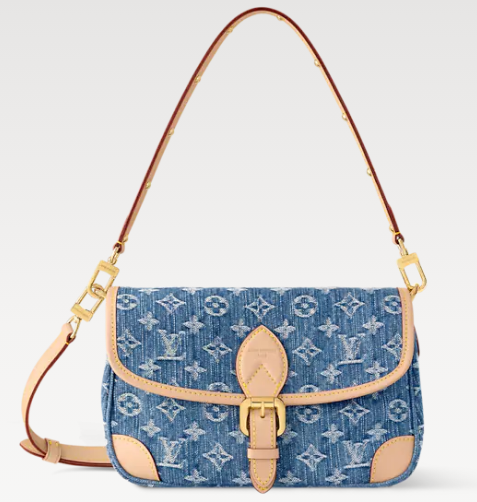 M13070 Denim Blue Louis Vuitton NEW Diane