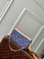 M13994 Denim Blue Louis Vuitton NEW LV x TM Pochette Accessoires - Image 7