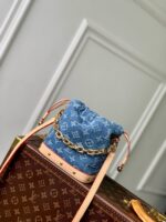M83043 Denim Blue Louis Vuitton NEW Nano Noe - Image 2