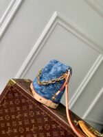 M83043 Denim Blue Louis Vuitton NEW Nano Noe - Image 3