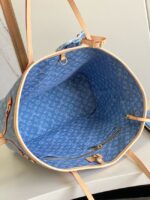 M13192 Denim Blue Louis Vuitton NEW Neverfull MM - Image 4