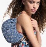 M13571 Denim Blue Louis Vuitton NEW Pochette Valley - Image 4