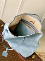 N00198 Louis Vuitton Nevereverfull  blue - Image 4