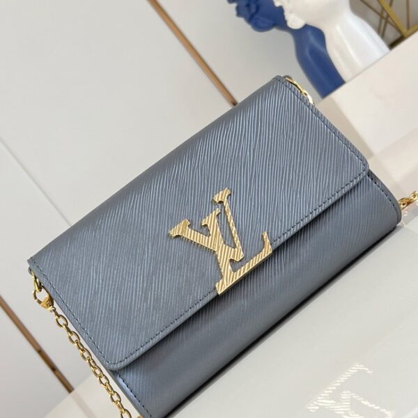 M23756 Louis Vuitton Pochette Louise dark gray