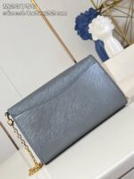 M23756 Louis Vuitton Pochette Louise dark gray - Image 4