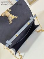 M23756 Louis Vuitton Pochette Louise dark gray - Image 5