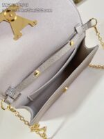 M23756 Louis Vuitton Pochette Louise light gray - Image 5