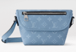M14116 Louis Vuitton Pulse Wearable Wallet  Sky Blue