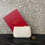 Valentino Garavani Superstar Leather Key bag 038 White - Image 2