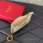 Valentino Garavani Superstar Leather Key bag 038 White - Image 4