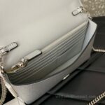 Valentino Garavani Vring Leather Bag 068 Silver - Image 5